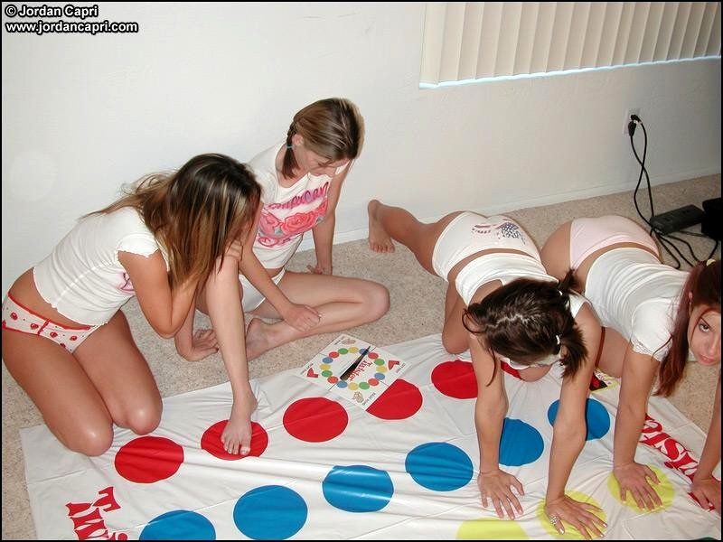 Lightspeed Girls Playing Twister